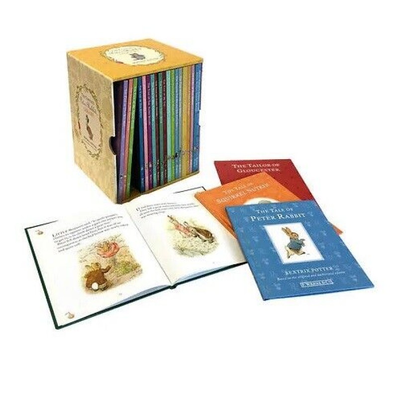 The Complete Peter Rabbit Library Collection 1-23 Hardcover Books
